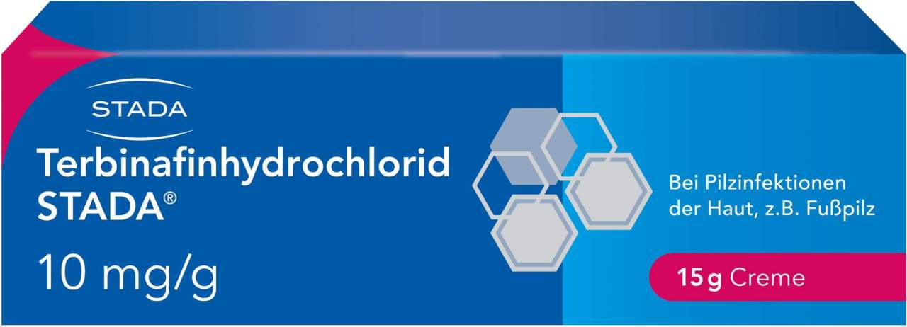 Terbinafin Hydrochlor.Stada 10mg Pro G 15 G Creme