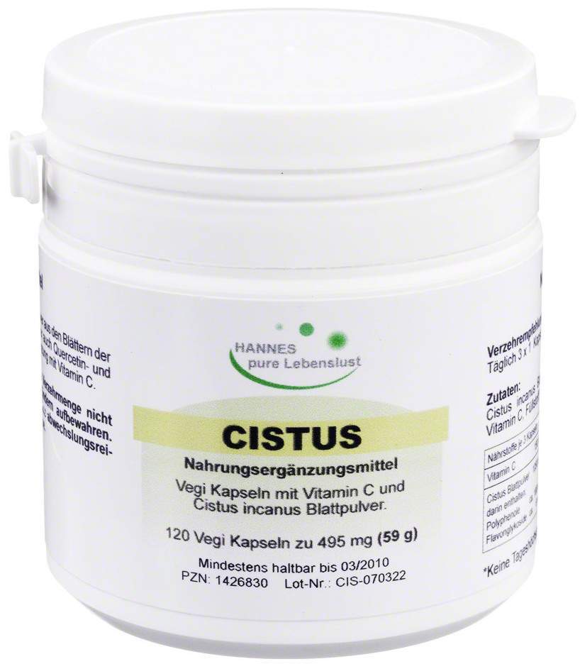 Cistus Incanus Vegi 120 Kapseln
