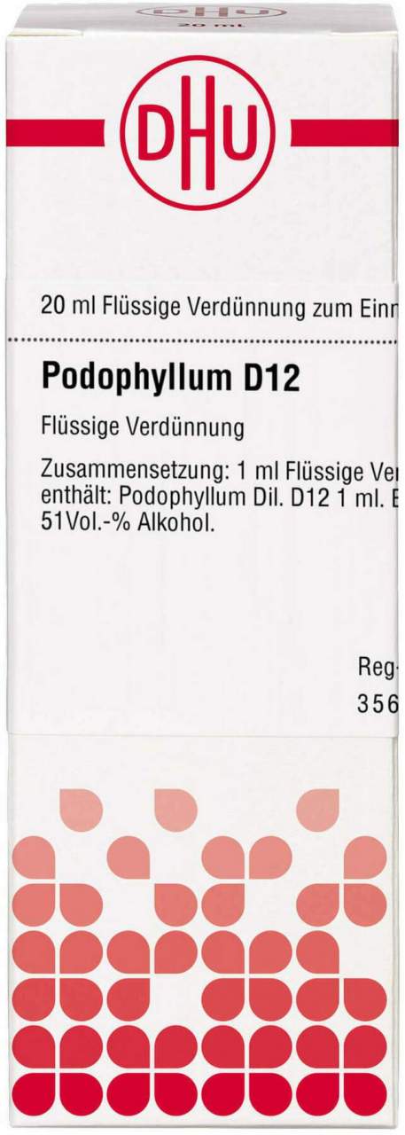 Dhu Podophyllum D12 Dilution 20 ml