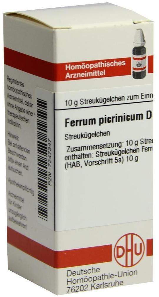 Dhu Ferrum Picrinicum D12 10 G Globuli