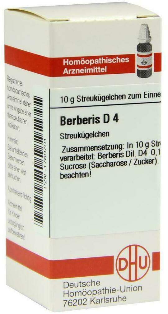 Dhu Berberis D4 Globuli