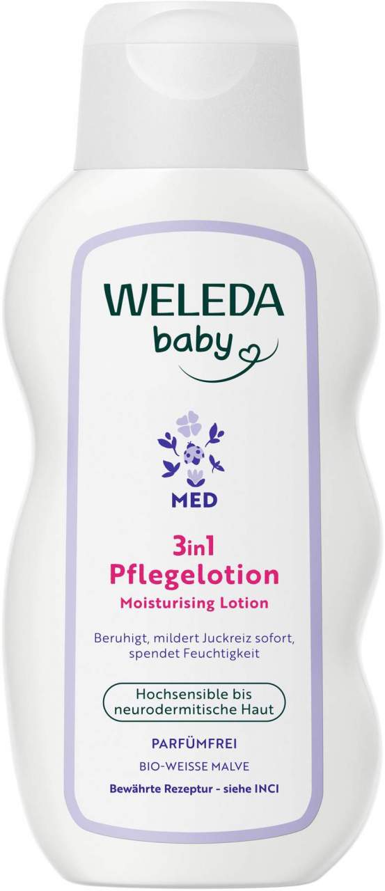 Weleda 3in1 weiße Malve Pflegelotion 200 ml