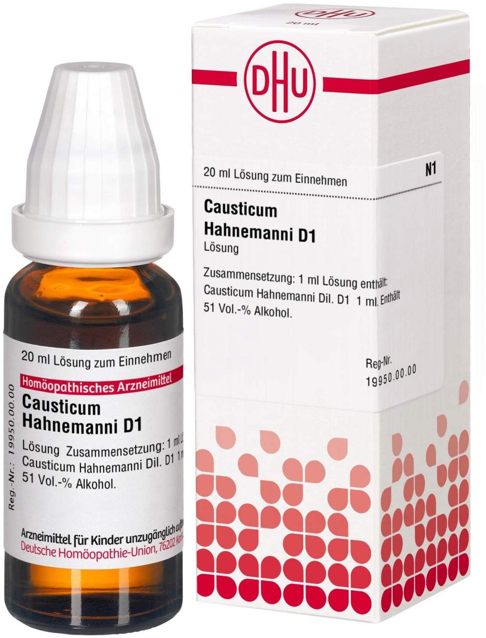 Dhu Causticum Hahnemanni Urtinktur D1 20 ml Dilution