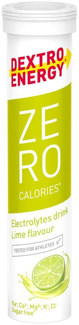 Dextro Energy Zero Calories Lime 20 Brausetabletten