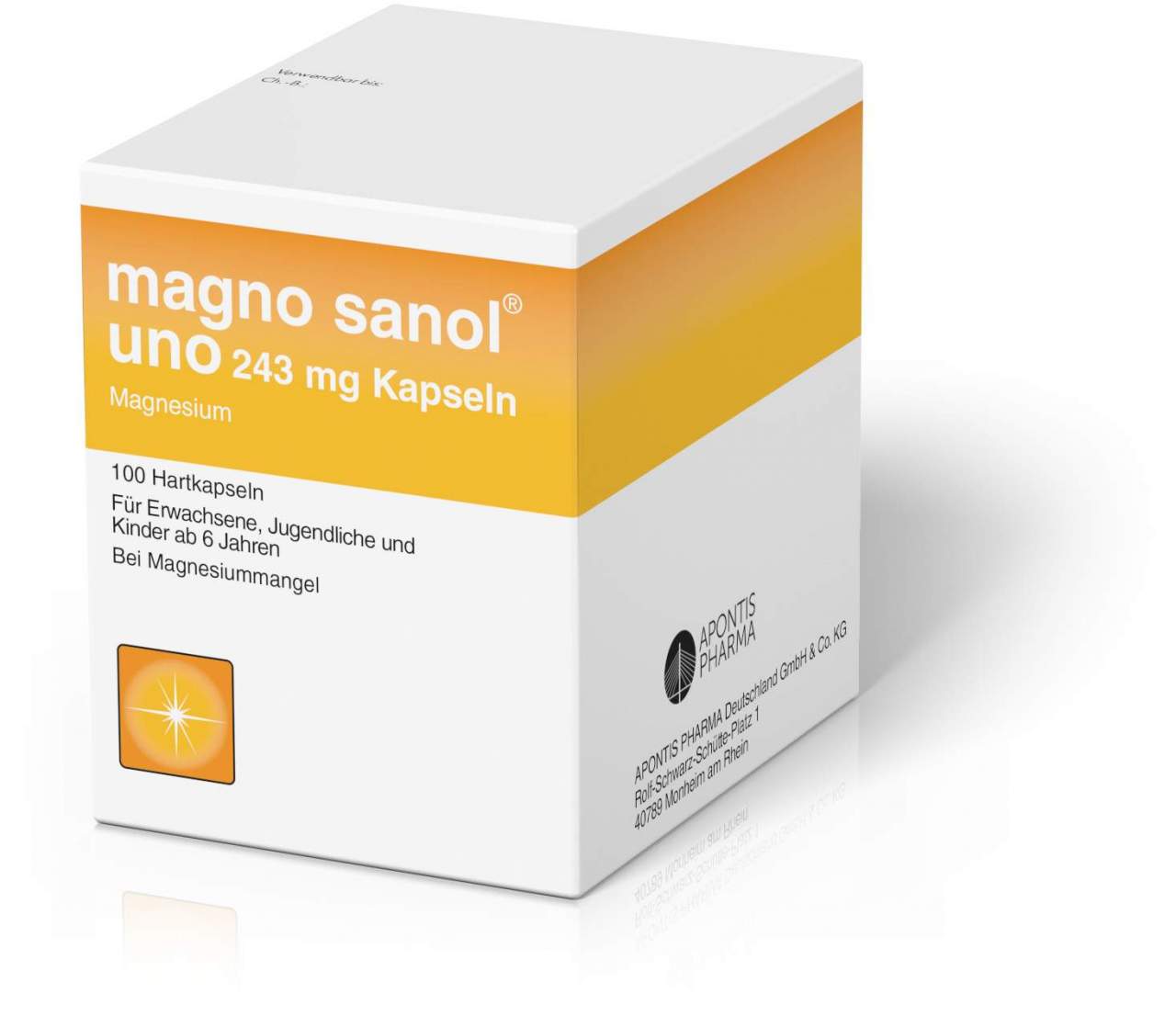 Magno Sanol Uno 243 mg 100 Kapseln