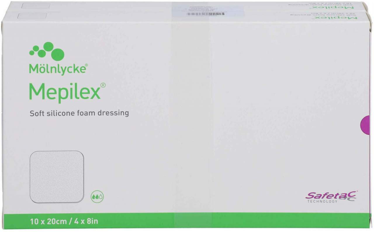 Mepilex 10 X 20 cm Schaumverband 10 Stück