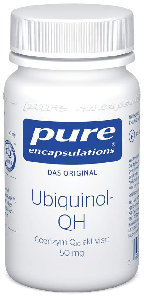 Pure Encapsulations Ubiquinol Qh 50 mg 60 Kapseln
