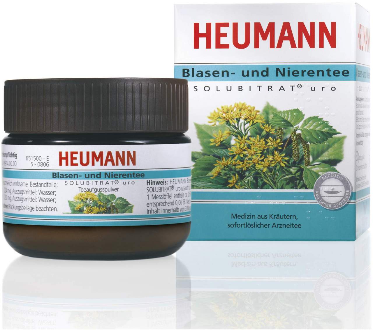 Heumann Blasen und Nierentee Solubritat uro 30 g Instanttee