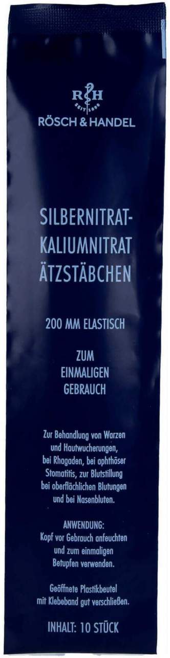 Silbernitrat-Kaliumnitr. Ätzstäb. Ätzstift 10 Stück