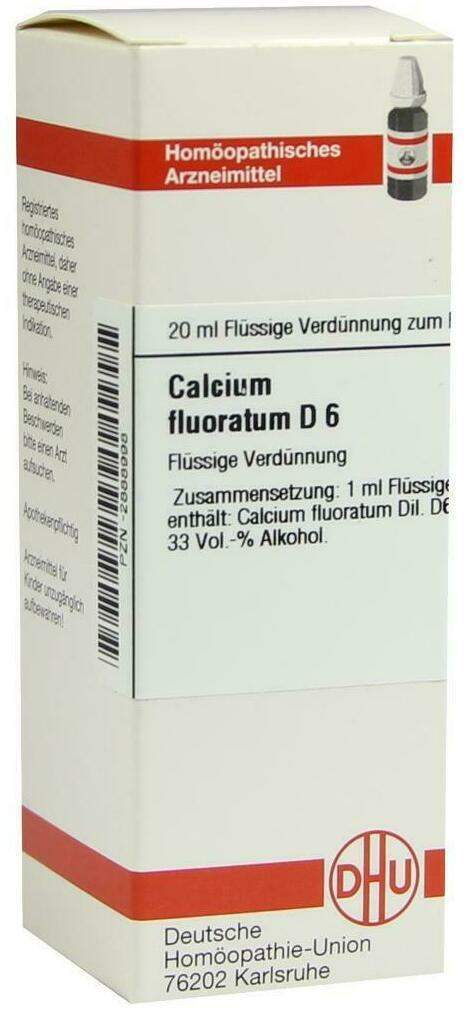 Dhu Calcium Fluoratum D6 20 ml Dilution