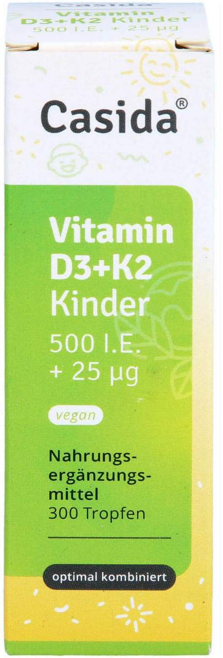 Vitamin D3 K2 Tropfen Kinder Vegan 10ml