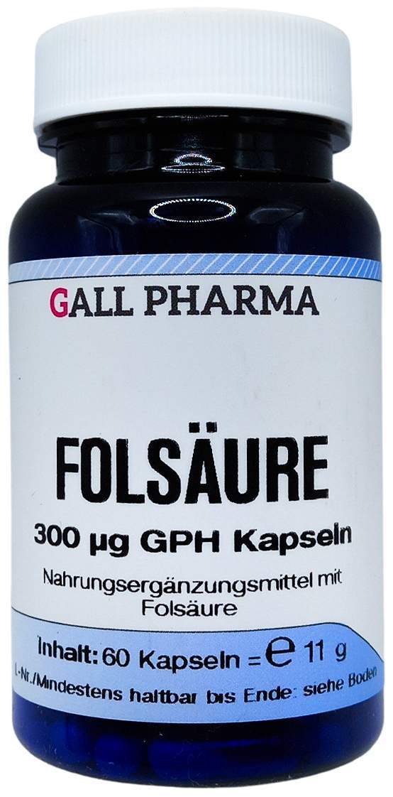 Folsäure 300 Gph Kapseln 60 Stück