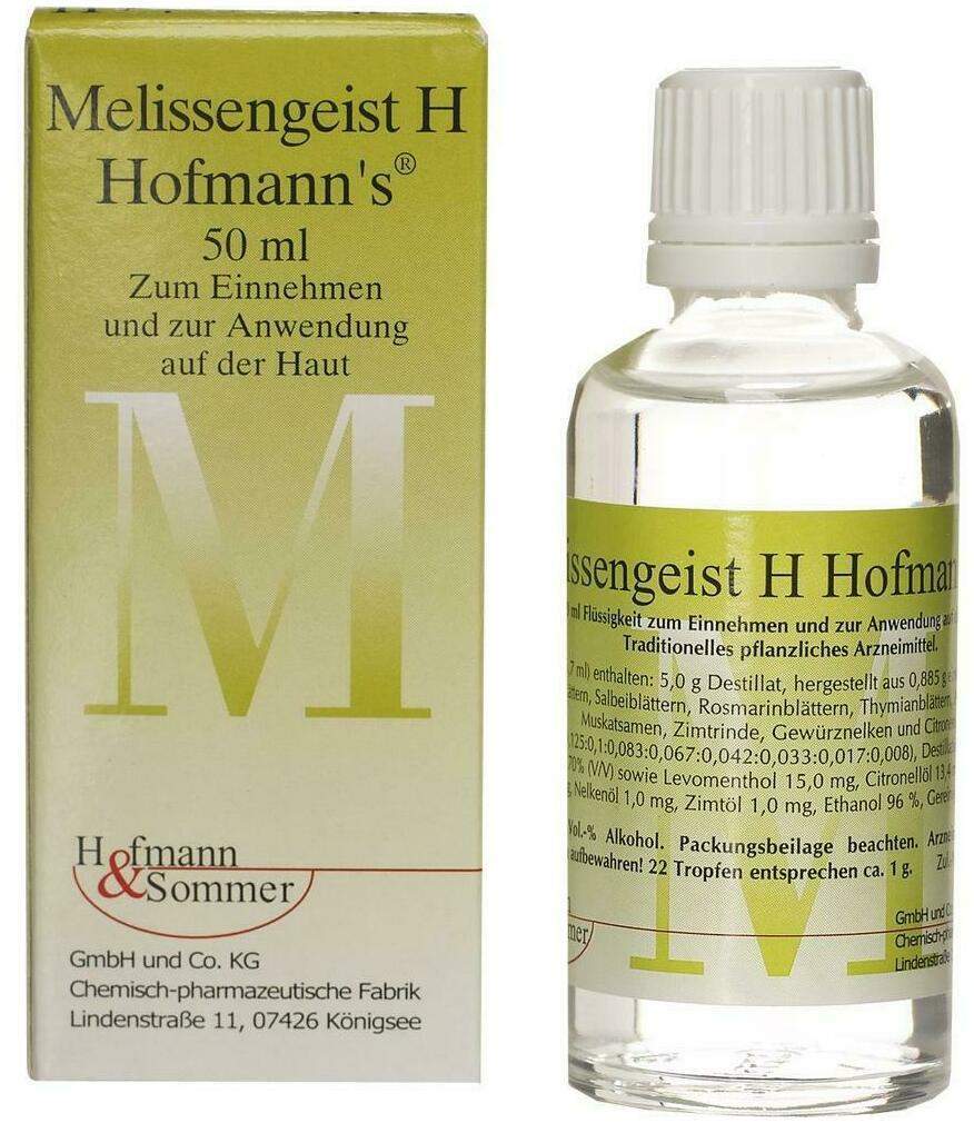 Melissengeist H Hofmanns Tropfen 50 ml Tropfen