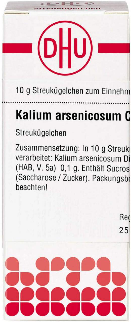 Dhu Kalium Arsenicosum C12 Globuli 10 G