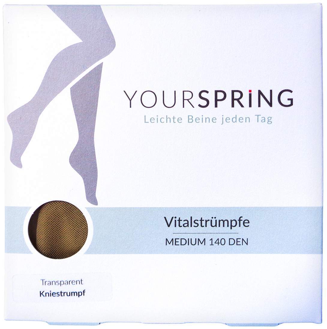 Yourspring Medium Transparent 140den Ad 40-41 Hon.