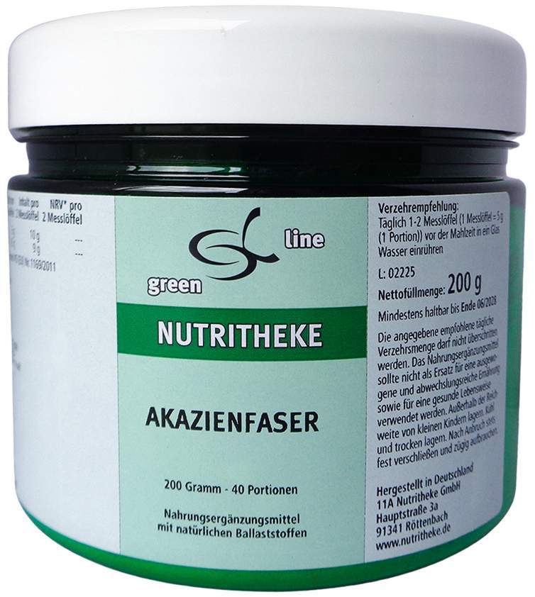 Akazienfaser Pulver 200 G