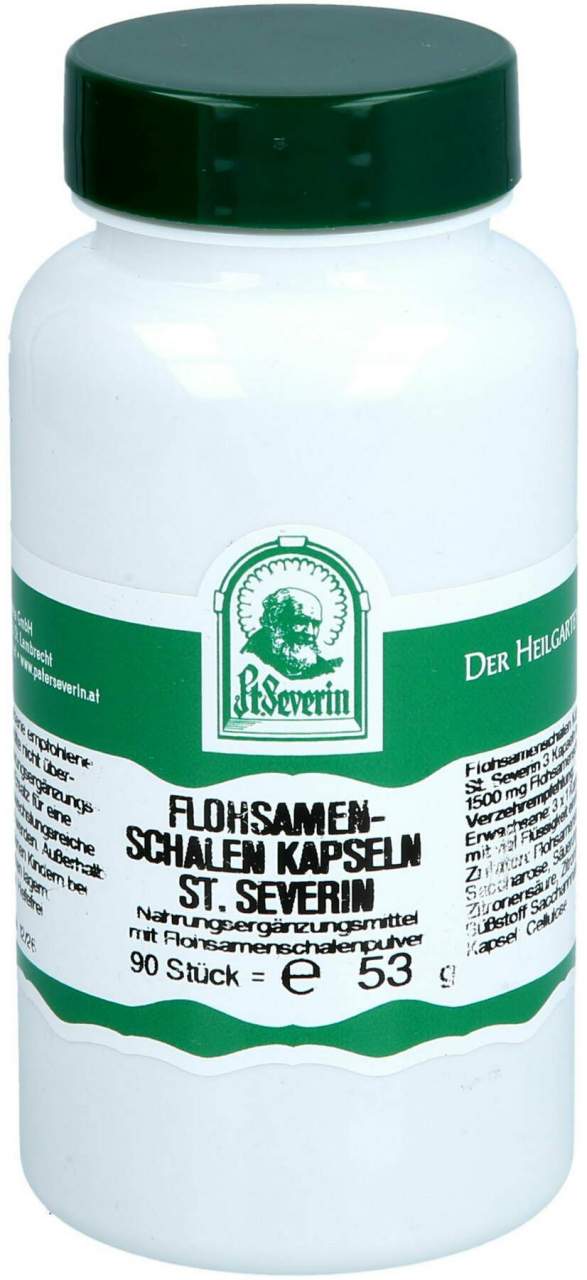 Flohsamenschalen St.Severin 90 Kapseln