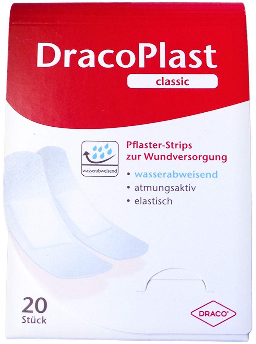 Dracoplast Classic Pflasterstrips Weiß