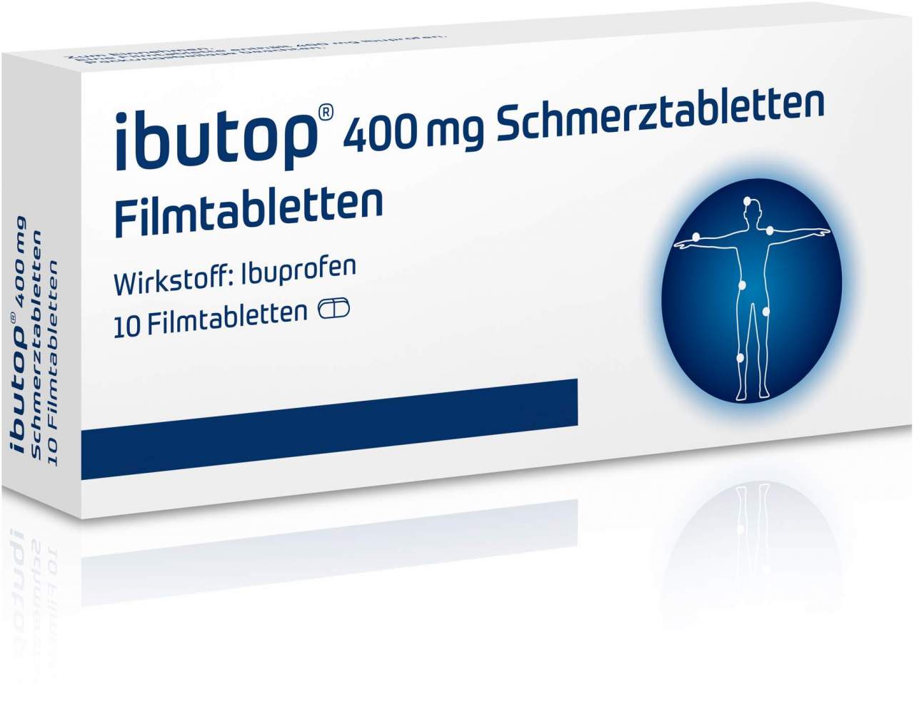 Ibutop 400 mg Schmerztabletten 10 Filmtabletten