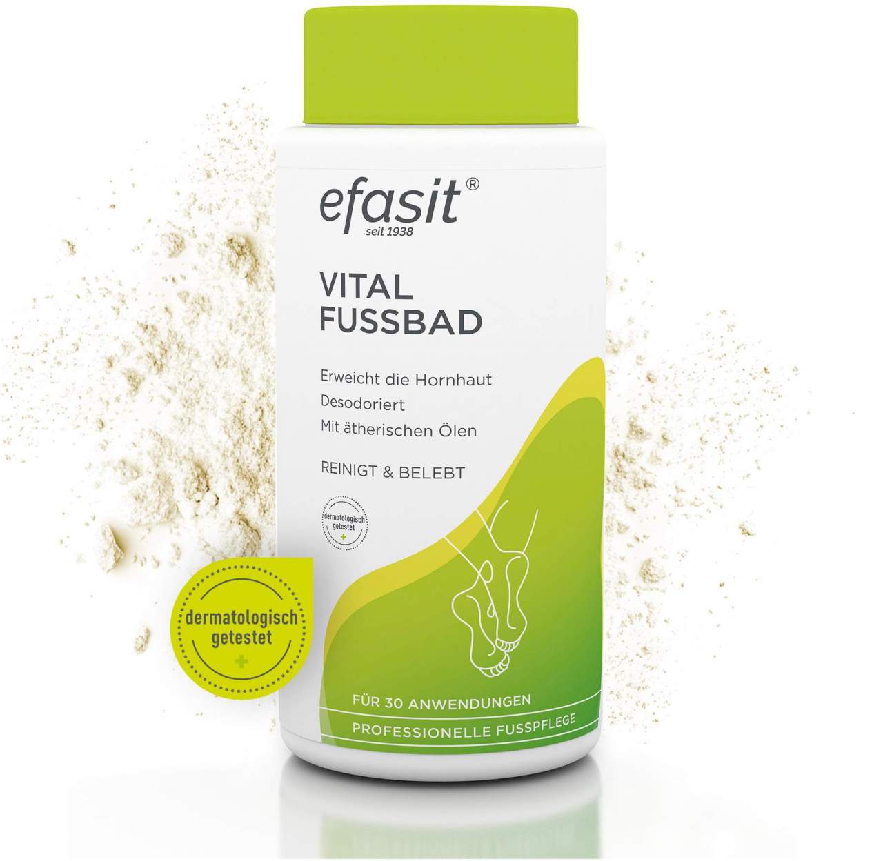 Efasit Vital Fußbad 400 G - Erweicht die Hornhaut