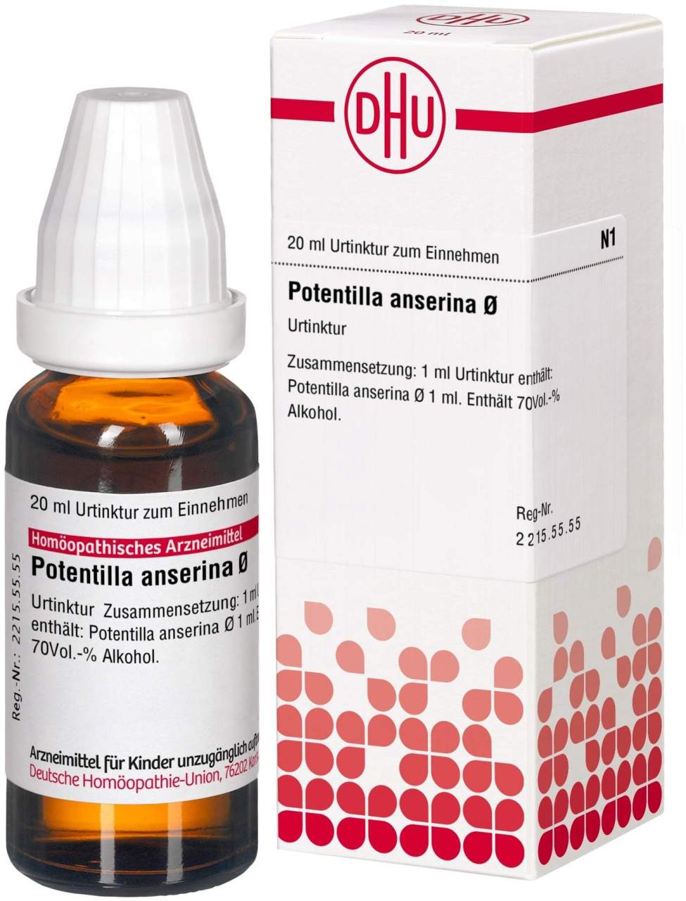Dhu Potentilla Anserina Urtinktur 20 ml Lösung