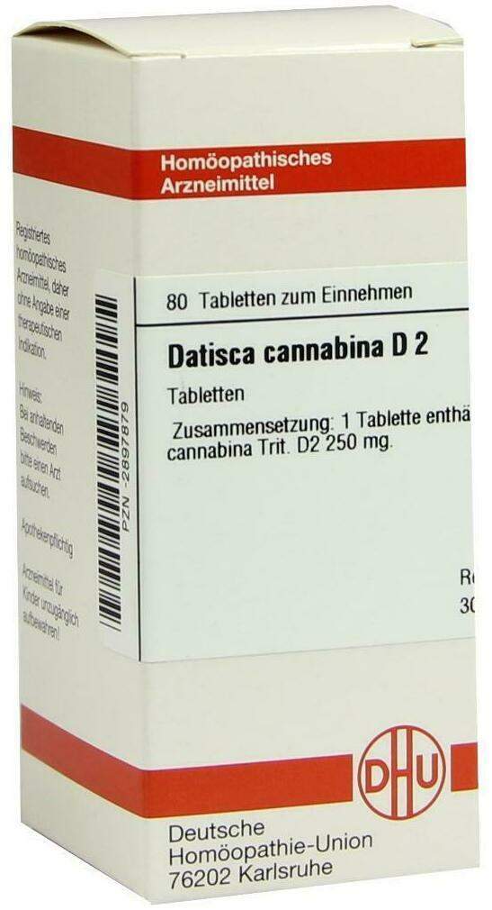 Dhu Datisca Cannabina D2 80 Tabletten