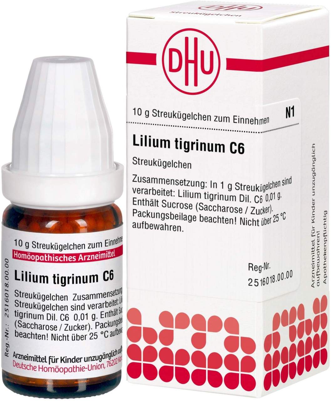 Dhu Lilium Tigrinum C6 10 G Globuli