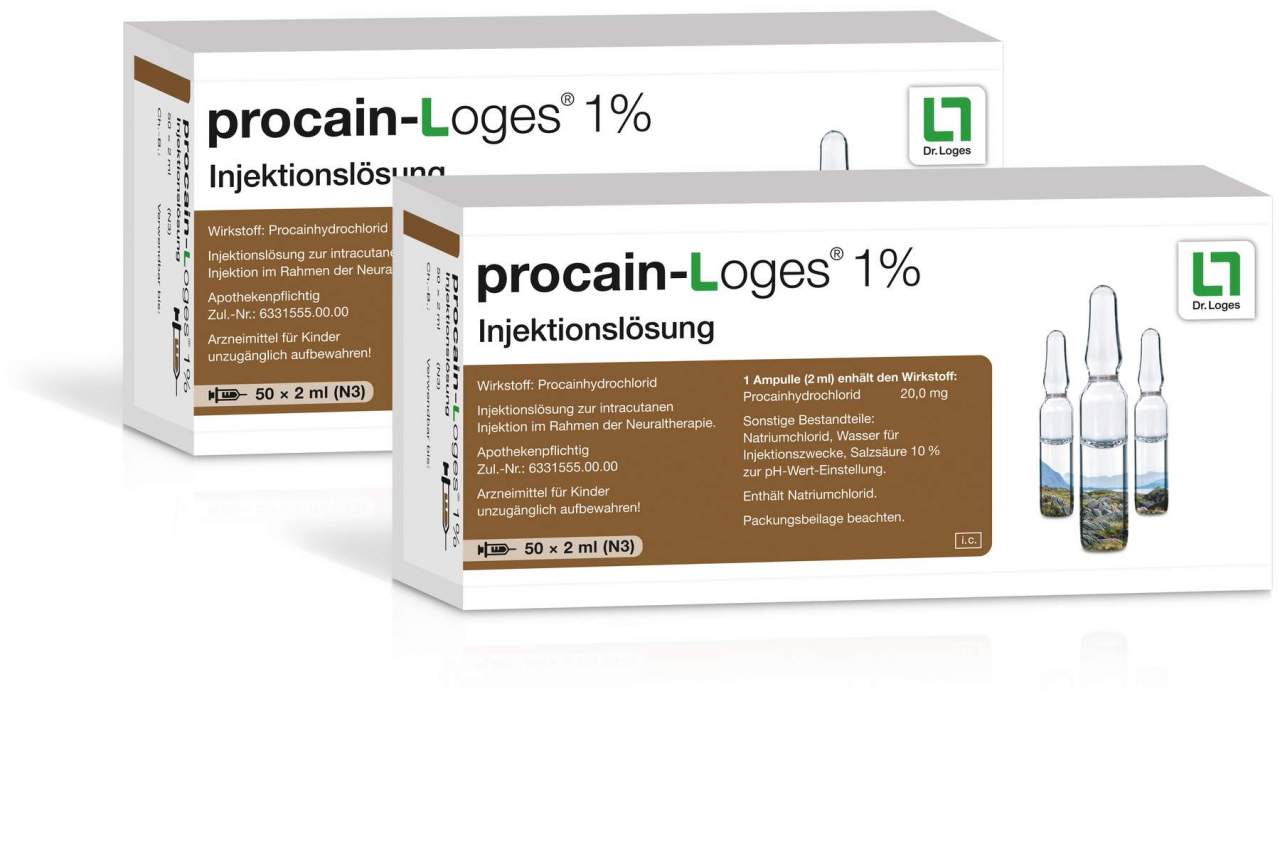 Procain-Loges 1% Injektionslösung Ampullen
