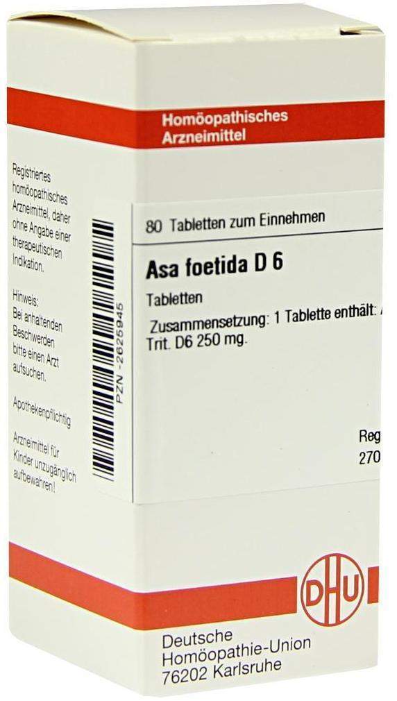 Dhu Asa Foetida D6 80 Tabletten