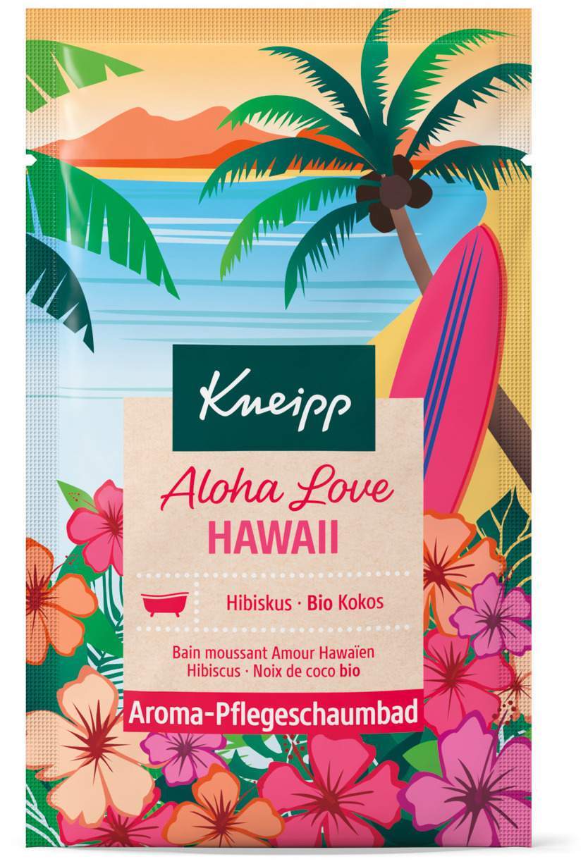 Kneipp Aroma-Pflegeschaumbad Aloha Love Hawaii 50 ml - Zum Baden