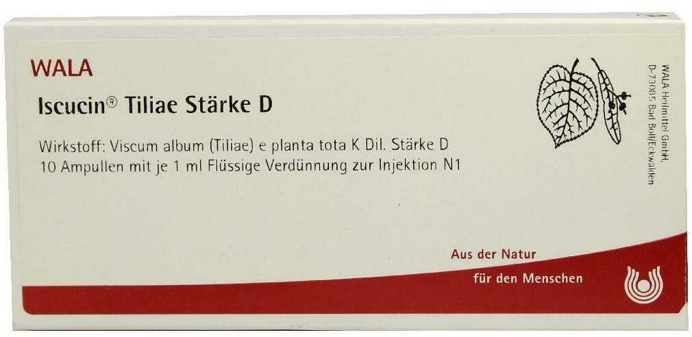 Wala Iscucin Tiliae Stärke D 10 X 1 ml Ampullen