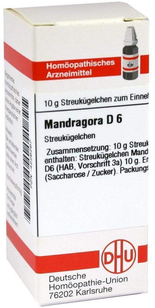 Dhu Mandragora D6 10 G Globuli