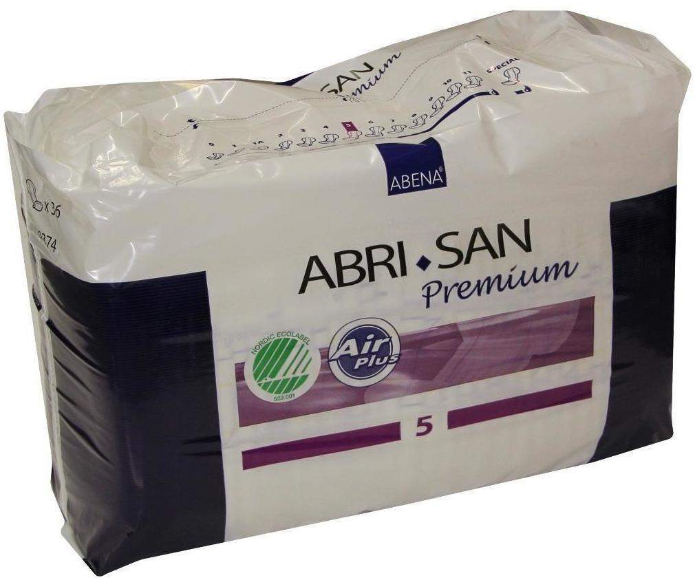 Abri San Midi Air Plus Nr.5 28x54cm 36 Stück