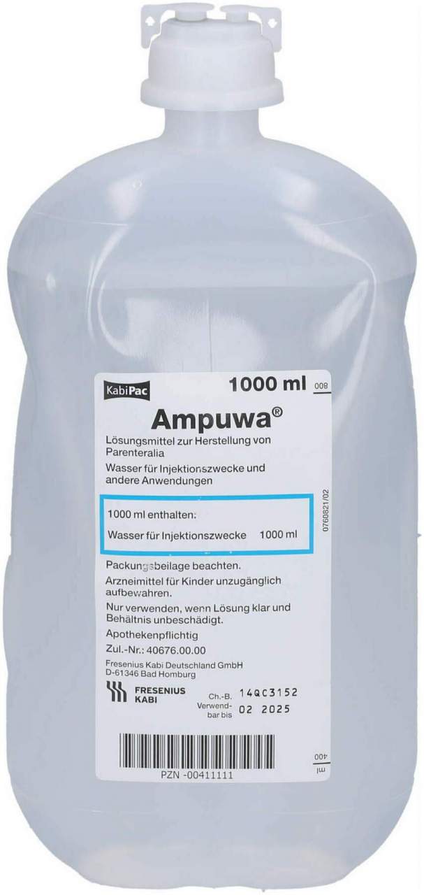 Ampuwa Plastikflaschen 10 X 1 L