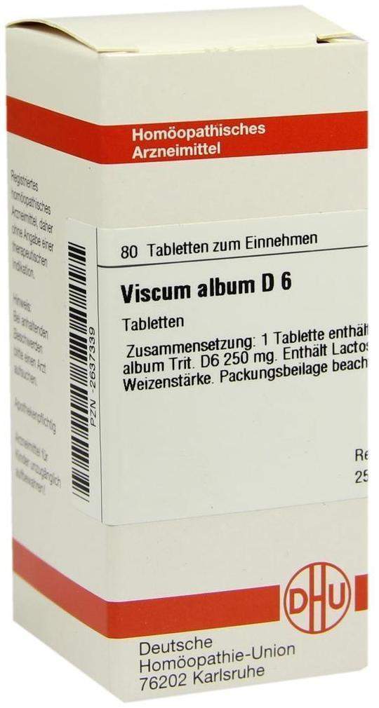 Dhu Viscum Album D6 80 Tabletten