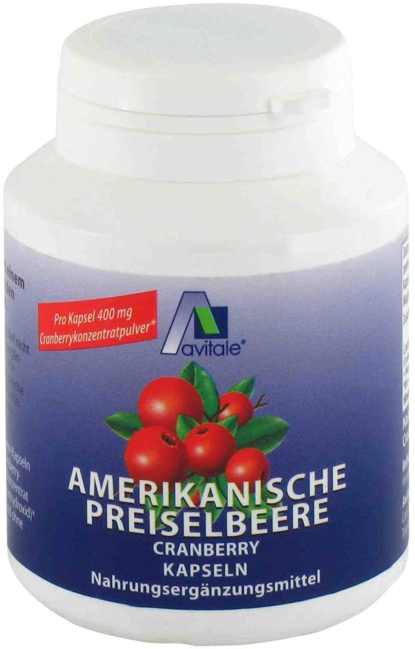 Preiselbeere Amerikanisch 400 mg 100 Kapseln