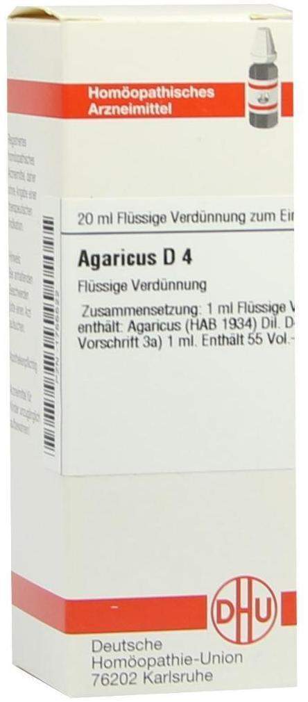 Dhu Agaricus D4 20 ml Dilution