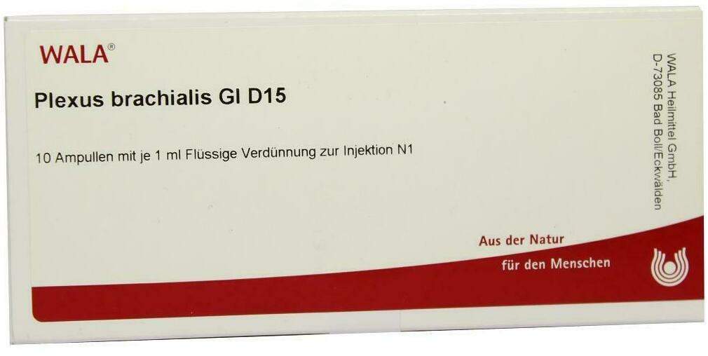 Wala Plexus Brachialis Gl D15 10 X 1 ml Ampullen