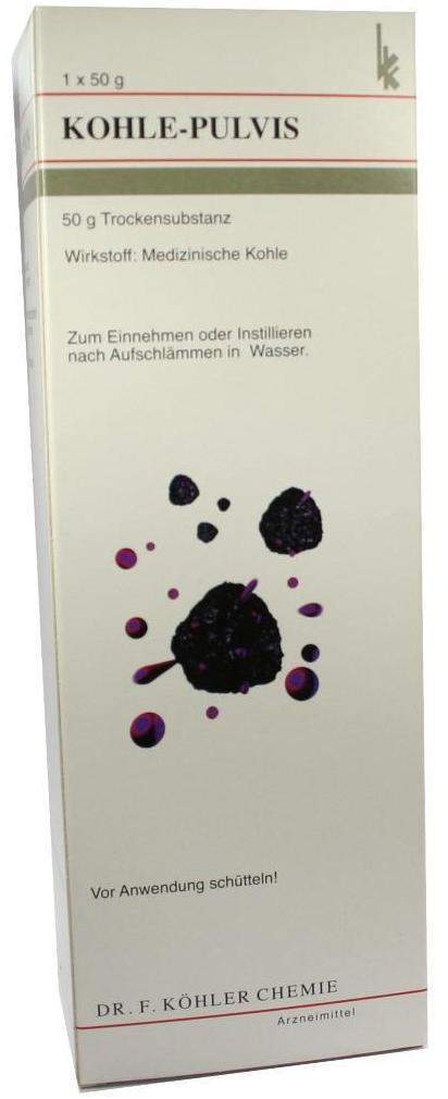 Kohle Pulvis Ohne Magensonde
