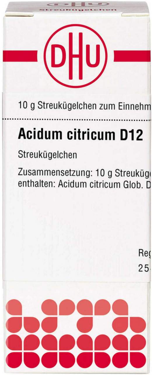 Dhu Acidum Citricum D12 Globuli 10g