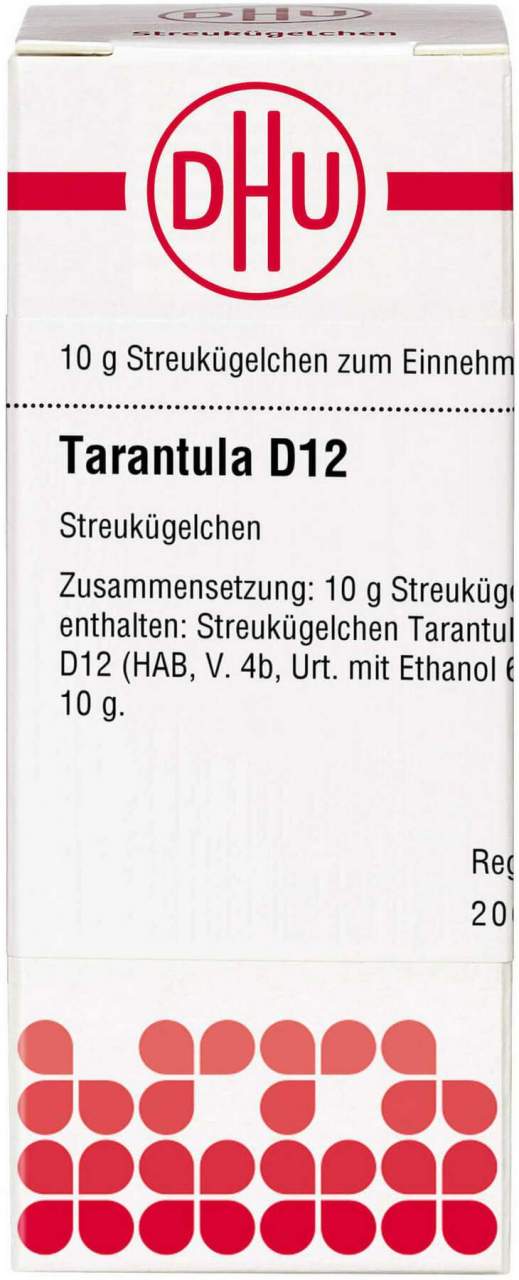 Dhu Tarantula D12 10 G Globuli