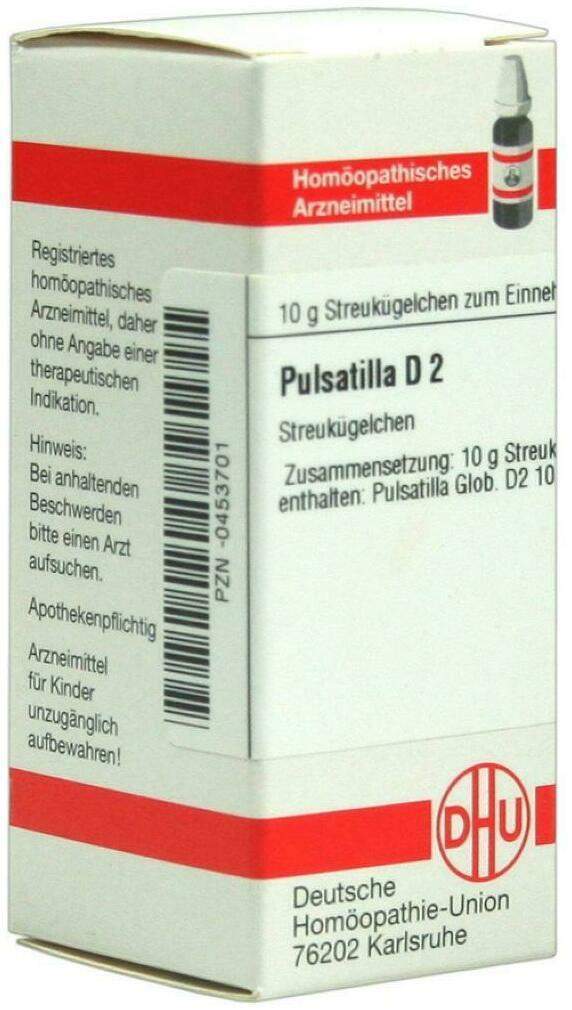 Dhu Pulsatilla D2 Globuli