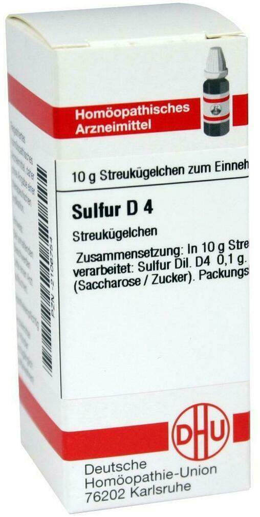 Dhu Sulfur D4 10 G Globuli