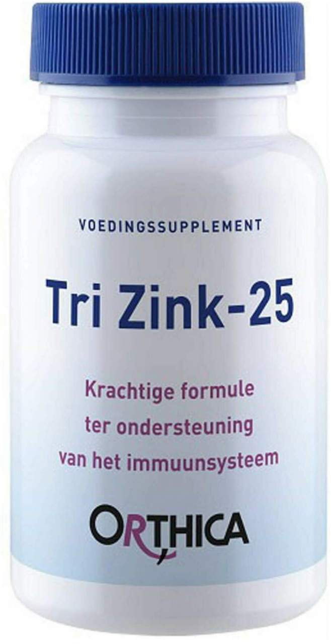Orthica Tri Zink 25 Kapseln 60 Stück