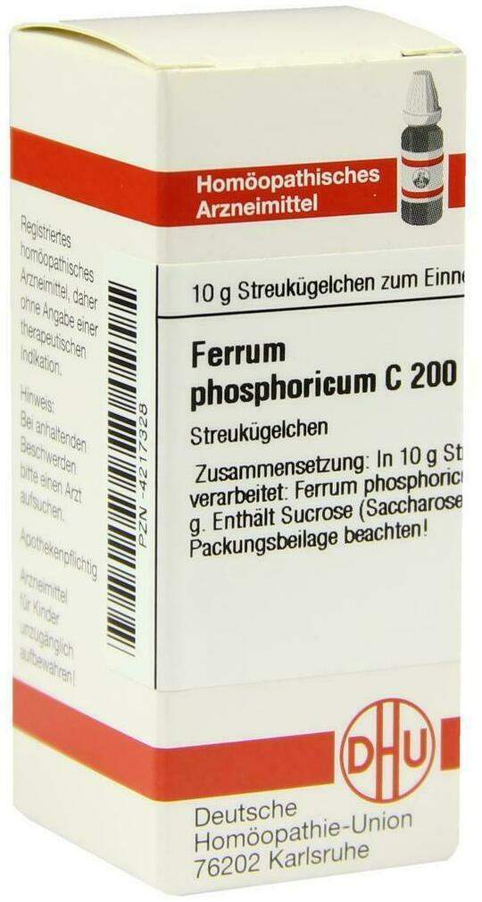 Dhu Ferrum Phosporicum C200 10 G Globuli