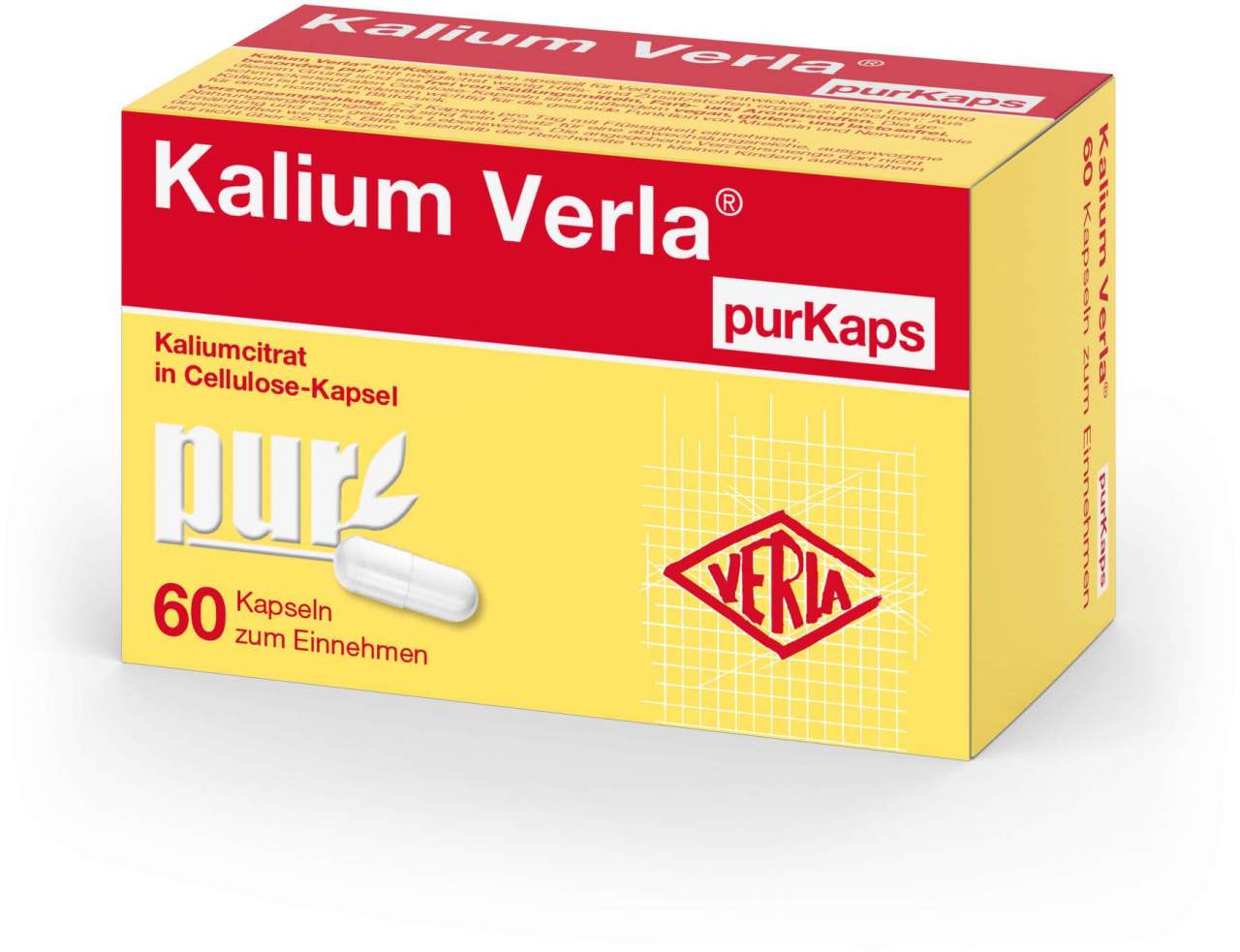 Kalium Verla Purkaps 60 Kapseln