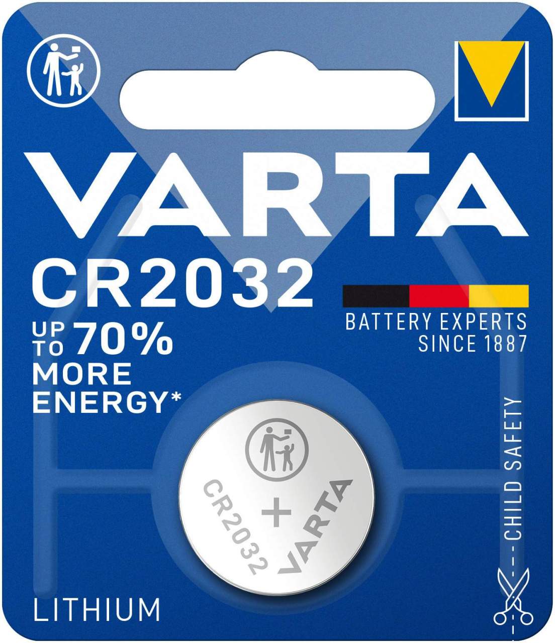 Varta Lithium CR2032 Knopfzelle