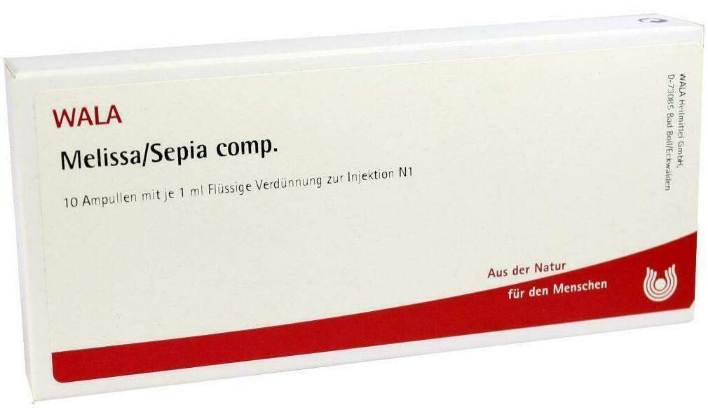 Wala Melissa Sepia Comp. 10 X 1 ml Ampullen