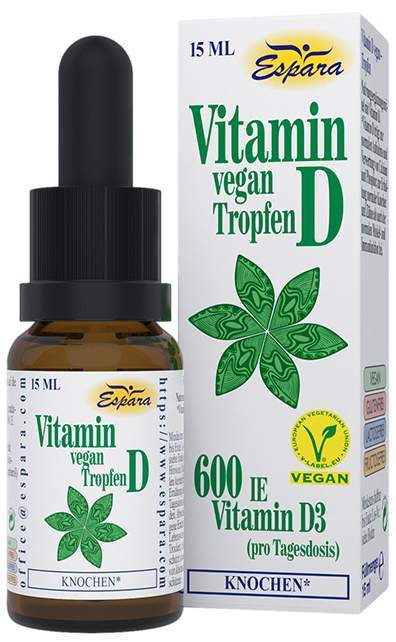 Vitamin D Tropfen Vegan 15 ml Tropfen