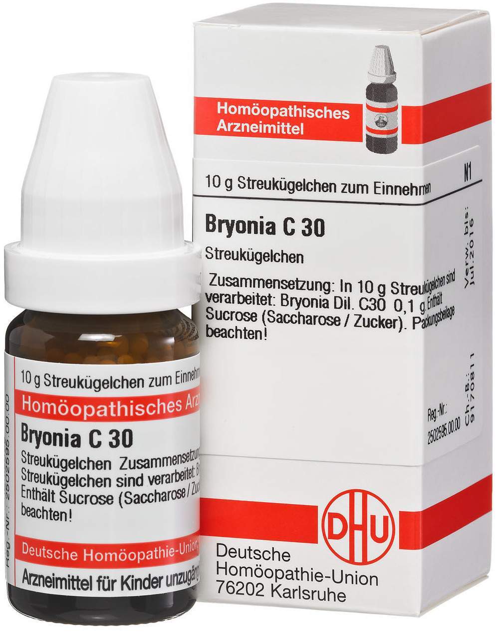 Dhu Bryonia C30 10 G Globuli
